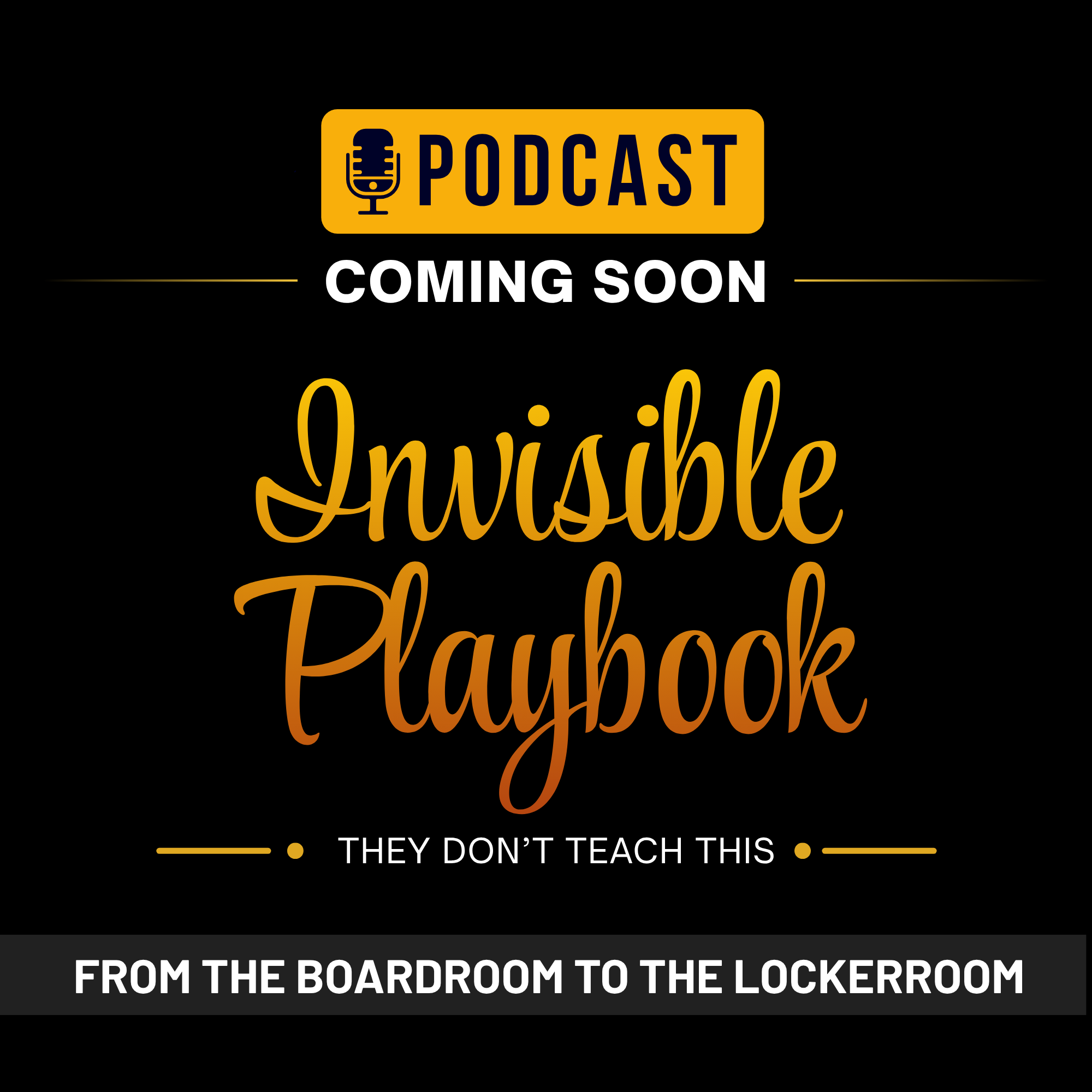 Invisible Playbook podcast artwork